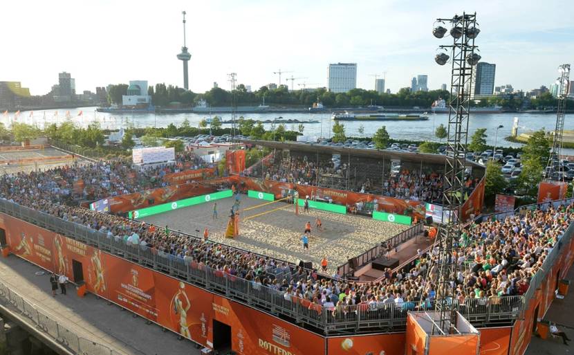 WK Beach in Rotterdam