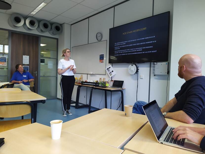 Presentatie Melissa Sombroek OLVG oncogym Dag van het Sportonderzoek