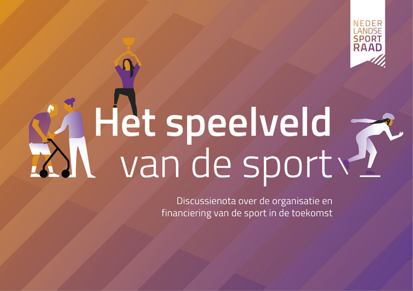 Het speelveld van de sport