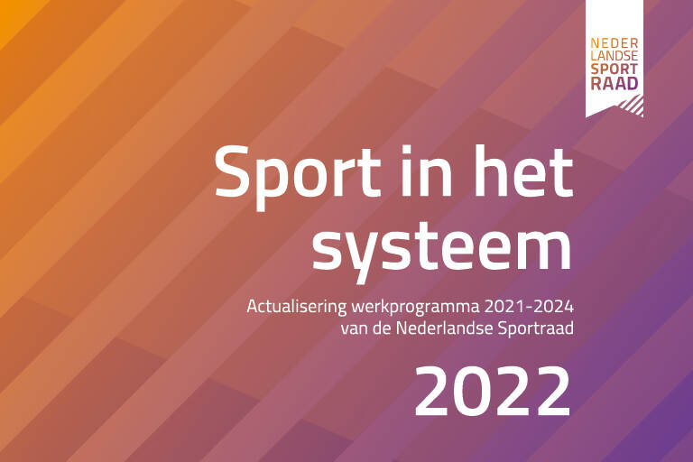NLsportraad werkprogramma 2022
